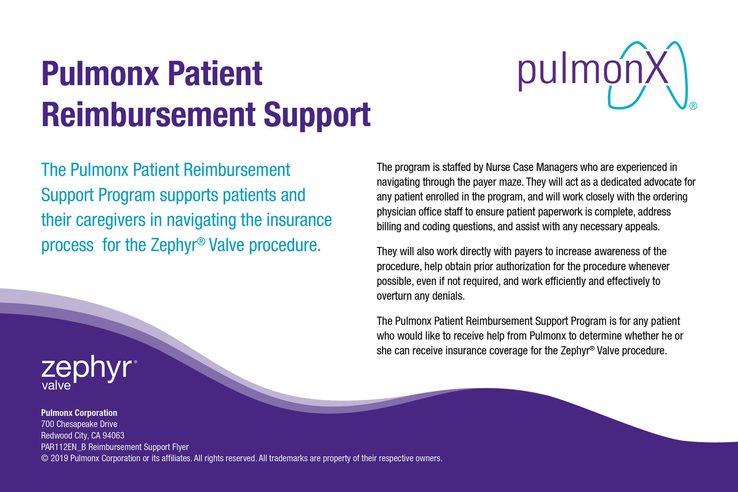 Pulmonx-Zephyr-Patient-Reimbursement-Support