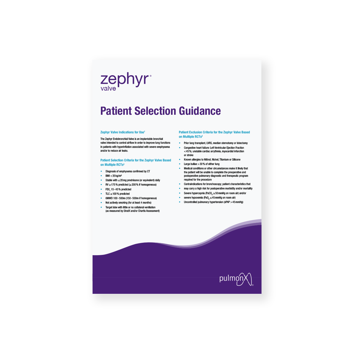 Patient Selection Guide EUR