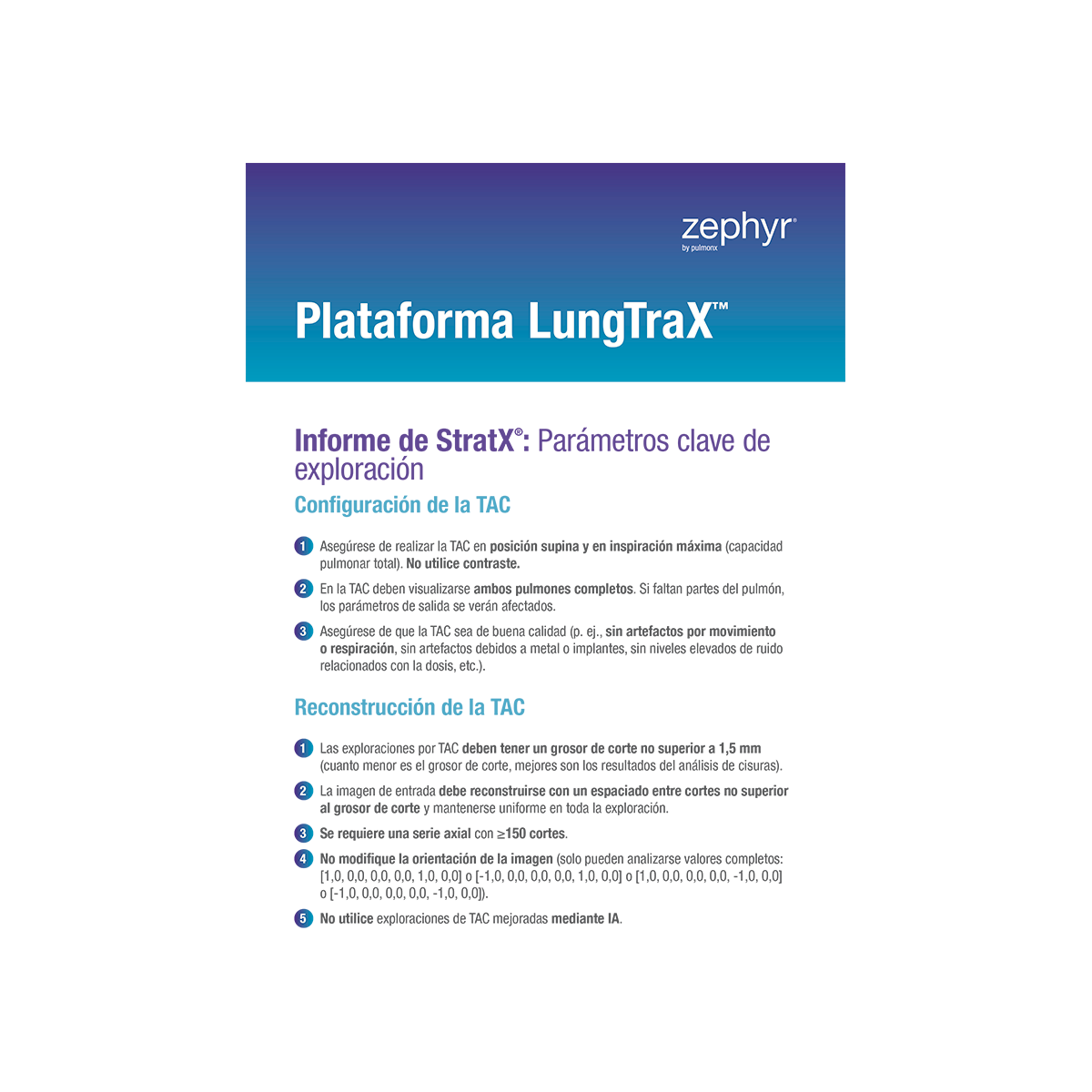 Informe de StratX®: Parámetros clave de exploración